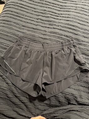 lululemon athletica Women's Black Athletic Shorts